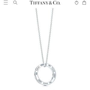 Tiffany & Co. circle pendant necklace